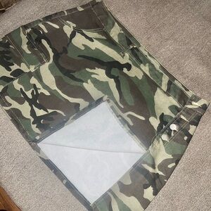 Camouflage Mini Skirt